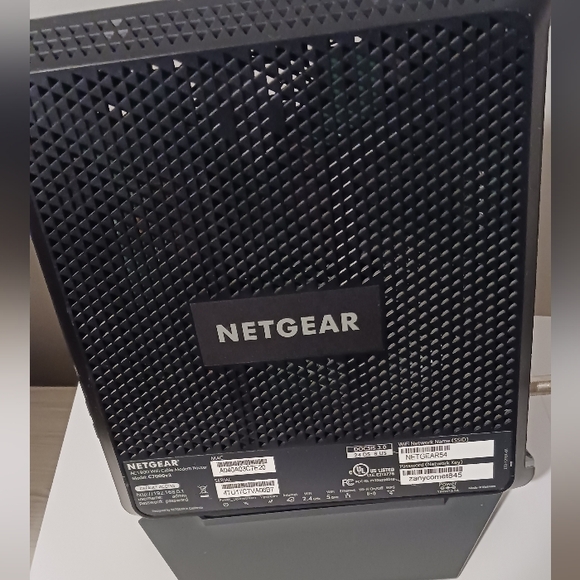 NETGEAR Nighthawk Black WiFi Cable Modem Router New Open Box - Picture 9 of 13